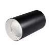 Светильник накладной SP-POLO-R85-1-15W Warm White 40deg (Black, White Ring) (Arlight, IP20 Металл, 3 года)