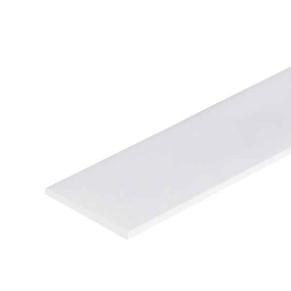 Экран-вставка белый P12W-2000 (Arlight, Пластик)