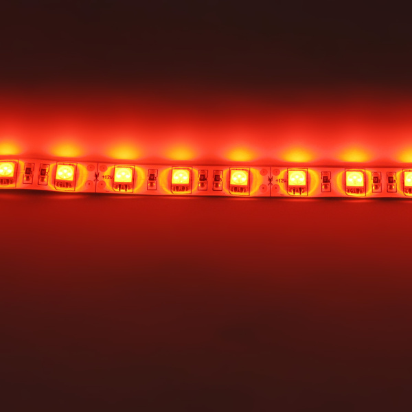 Светодиодная лента Standart PRO class, 5050, 60led/m, Red, 12V, IP65