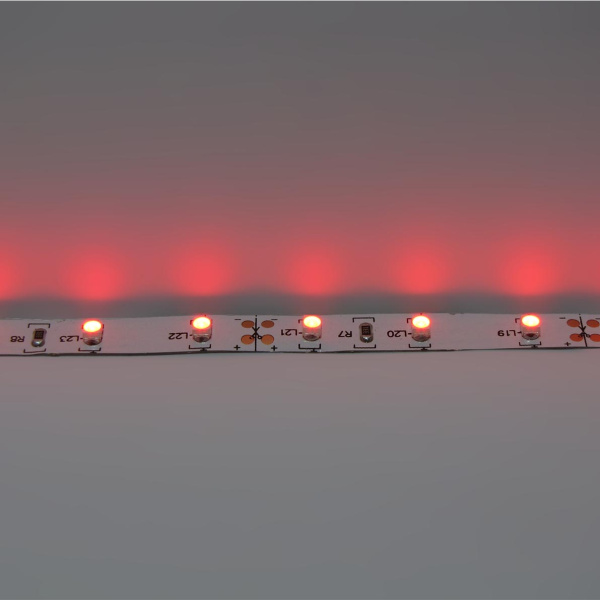 Светодиодная лента Standart PRO class, 3528, 60 led/m, Red, 12V, IP20