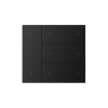 INTELLIGENT ARLIGHT Накладка панели KNX-23-4G-SUF Black (Backlight) (IARL, IP20 Металл, 2 года)