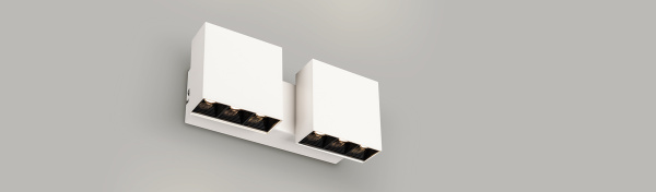 Светильник SP-LEGACY-S200x85-2x6W Warm3000 (BK, 16 deg) (Arlight, IP20 Металл, 3 года)