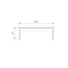 Экран SL-W68-2000 OPAL (Arlight, Пластик)