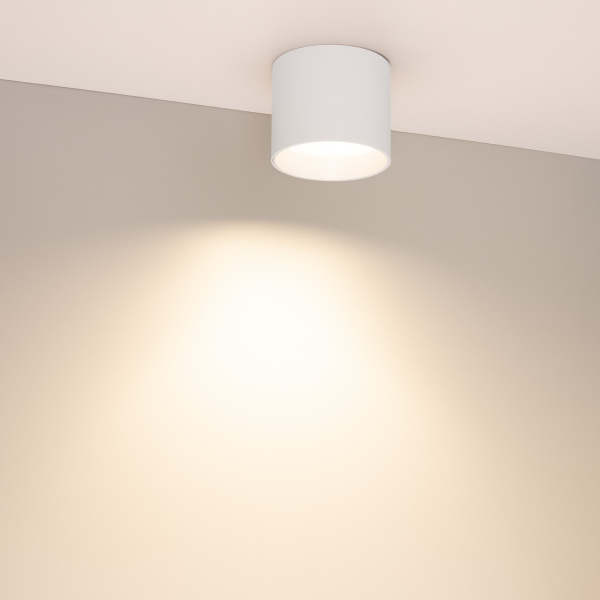 Светильник SP-BISCOTTO-R90-8W Warm3300-MIX (WH, 80 deg, 230V) (Arlight, IP54 Металл, 5 лет)