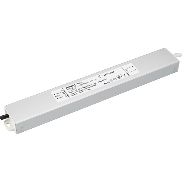 Блок питания ARPV-ST24100-SLIM-PFC-B (24V, 4.2A, 100W) (Arlight, IP67 Металл, 3 года)