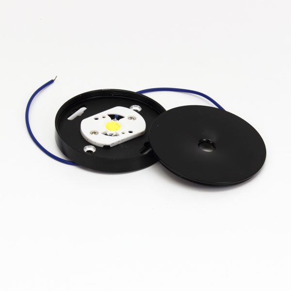 Светильник мебельный JH-MZTD-107 black B446 (220V, 5W, white)