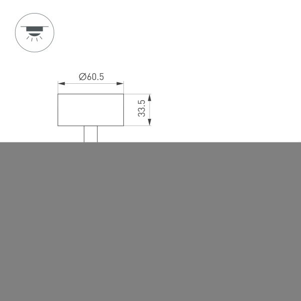 Светильник SP-ARTEMIS-SURFACE-FLAP-R55-12W Warm2700 (WH, 8-80 deg, 230V) (Arlight, IP20 Металл, 5 лет)