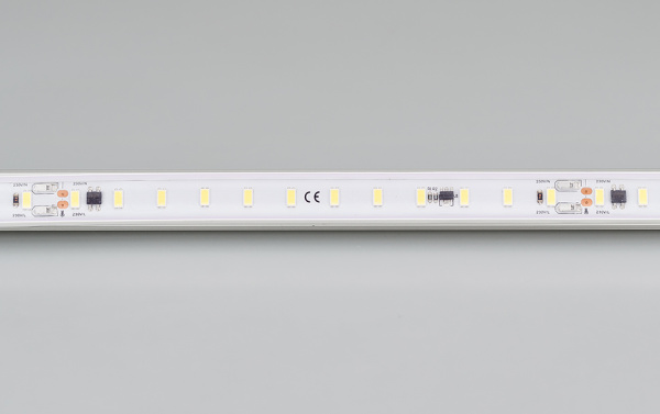 Лента ARL-50000PC-220V Warm3000 (3056, 72 LED/m, IP65) (Arlight, 14 Вт/м, IP65)