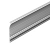 Профиль с экраном ARH-PLINTUS-INT-2500 ANOD+OPAL (Arlight, Алюминий)