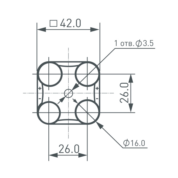 Модуль герметичный ARL-BEST2835-4-2W-12V Cool 160deg (Arlight, Закрытый)