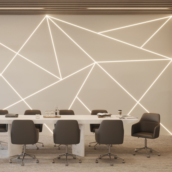 Лента COB-X560-10mm 24V White6000 (9.6 W/m, IP20, 10m) (Arlight, 5 лет)