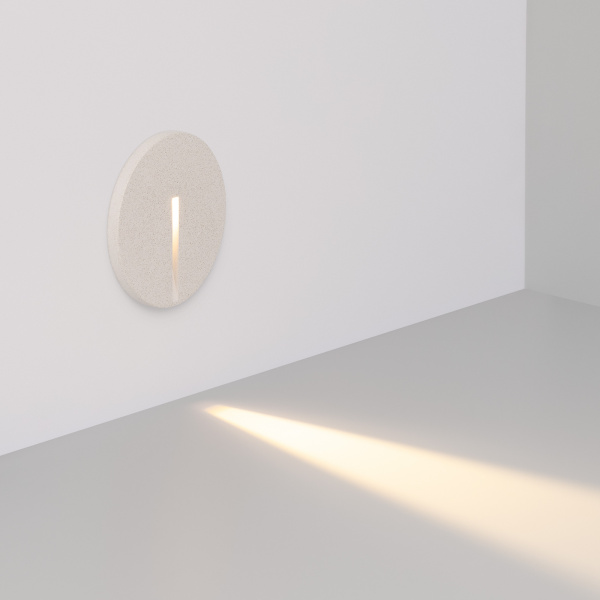 Светильник LT-TIE-R120-3W Warm3000 (WH, 25x45 deg, 230V) (Arlight, IP65 Бетон, 3 года)