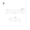 Светильник LGD-AFINA-4TR-S600x300-50W White6000 (WH, 110 deg, 230V) (Arlight, IP20 Металл, 5 лет)