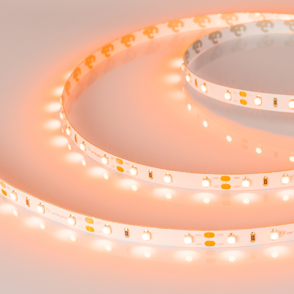 Лента RT 2-5000 12V Orange (3528, 300 LED, LUX) (Arlight, 4.8 Вт/м, IP20)