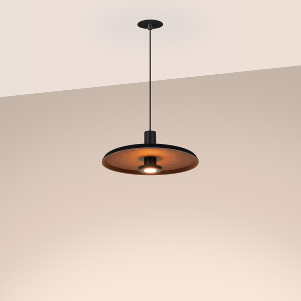 Светильник SP-KOTARO-R350-12W Warm2700 (BK-CF, 36 deg, 230V, TRIAC) (Arlight, IP20)