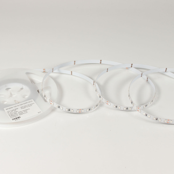 Светодиодная лента Standart Pro class, 2835, 120 led/m, 8mm, без скотча, green, 24V, IP20, SL17