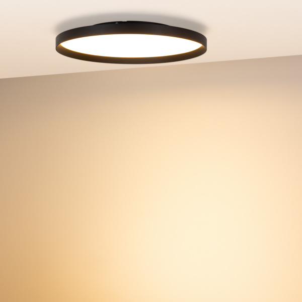 Светильник SP-ESTELY-R600-50W Warm3300-MIX (BK, 80 deg, 230V, TRIAC) (Arlight, IP20 Металл, 5 лет)