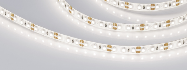 Лента RTW 2-5000SE 12V Day 2x (3528, 600 LED, LUX) (Arlight, 9.6 Вт/м, IP65)