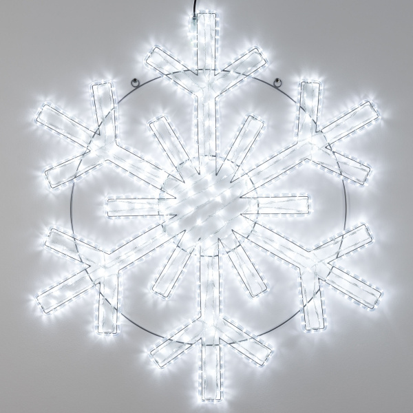 Фигура ARD-SNOWFLAKE-M11-1250x1200-604LED White (230V, 36.5W) (Ardecoled, IP65)