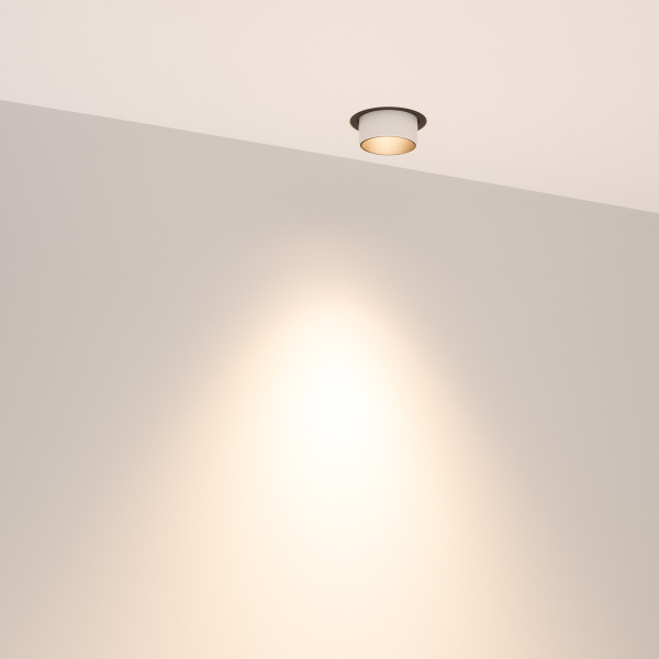 Светильник SP-NUANCE-TRIMLESS-PULL-R35-7W Warm3000 (WH, 36 deg, 230V) (Arlight, IP40 Металл, 5 лет)