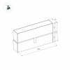 Светильник MAG-FLAT-FOLD-45-S205-6W Warm3000 (WH, 100 deg, 24V) (Arlight, IP20 Металл, 5 лет)