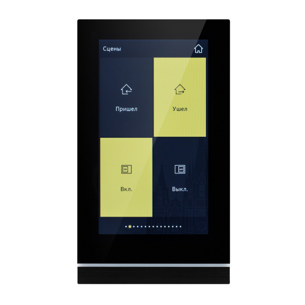 INTELLIGENT ARLIGHT Панель сенсорная KNX-113-51-MULTI-V5-IN (20-30V) (IARL, IP20 Пластик, 2 года)