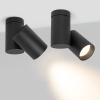 Светильник SP-POLO-SURFACE-TURN-R85-15W Warm3000 (BK-BK, 40 deg) (Arlight, IP20 Металл, 3 года)