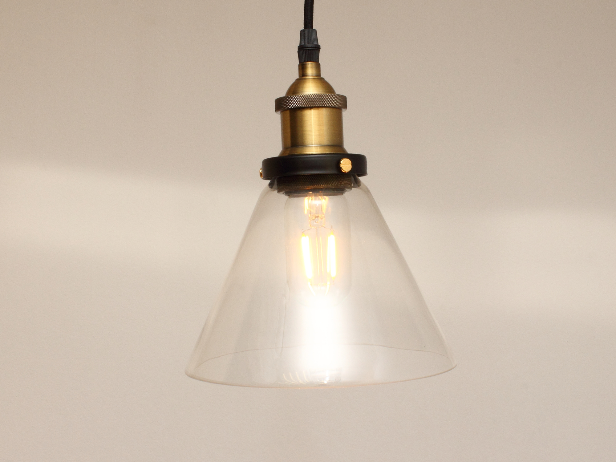 Светильник лофт PG208-D PA29 (220V, E27, стекло)