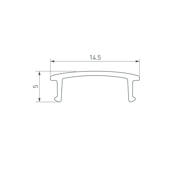 Экран WARDROBE-1930-2000 OPAL (Arlight, Пластик)