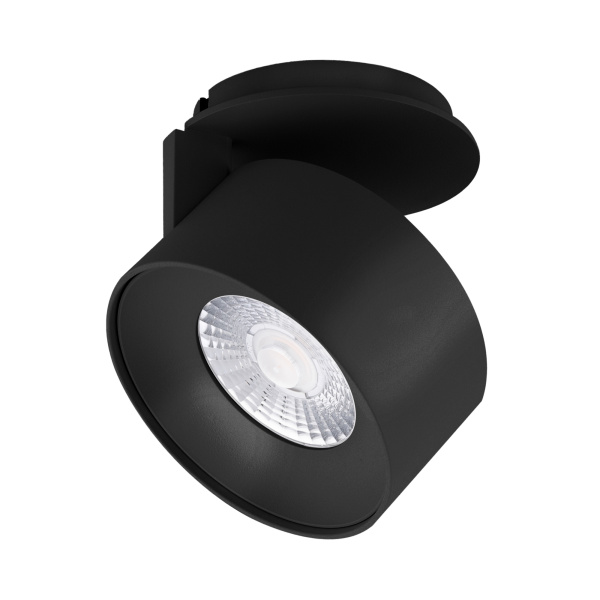 Модуль светодиодный PLURIO-LAMP-R77-9W Warm3000 (BK, 36 deg, 2-2, 38V, 200mA) (Arlight, Металл)