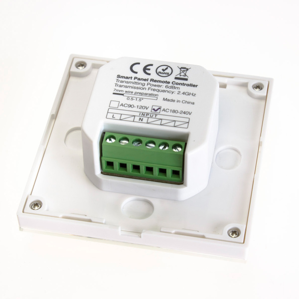 Сенсорная панель Mi-Light T4 P156 (RGB+CCT, 220V, 2,4GHz)