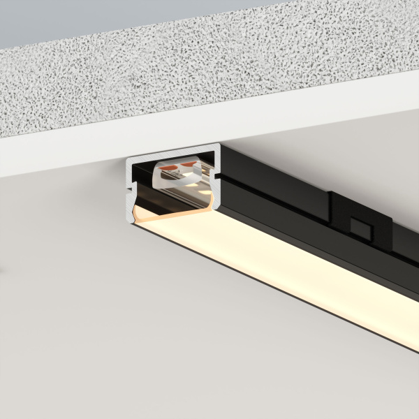 Профиль SILER-2000 ANOD BLACK (Arlight, Алюминий)