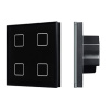 INTELLIGENT ARLIGHT Сенсорная панель DALI-301-11-IN Black (BUS/24V, Backlight) (IARL, IP20 Пластик, 5 лет)