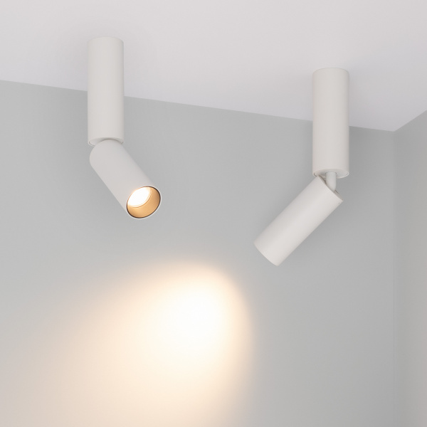 Светильник SP-NUANCE-SURFACE-FLAP-R35-7W Warm3000 (WH, 36 deg, 230V) (Arlight, IP40 Металл, 5 лет)