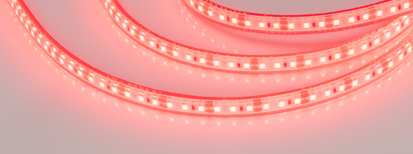 Лента герметичная RTW-PFS-A120-11mm 12V Red (9.6 W/m, IP68, 2835, 5m) (Arlight, -)