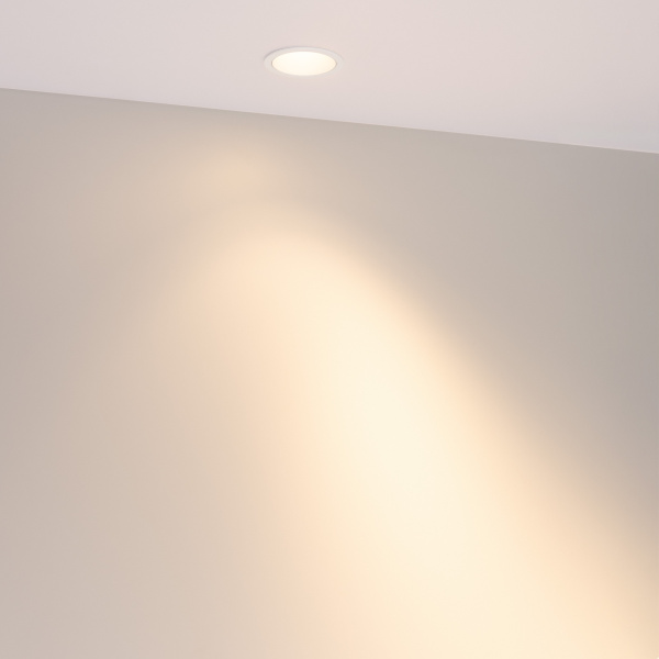 Светильник MS-ARADO-BUILT-R55-7W Warm3000 (WH-WH, 24 deg, 230V) (Arlight, IP20 Металл, 5 лет)