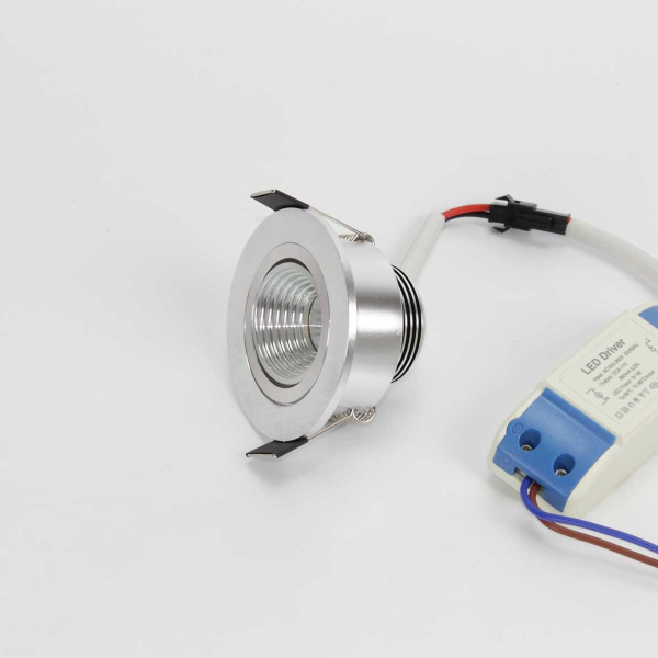 Светодиодный светильник встраиваемый 65 Series white housing BW1 (3W,220V,day white)