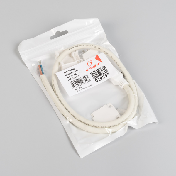 Коннектор питания для ленты ARL-PV (15.5x6mm) (Arlight, Пластик)