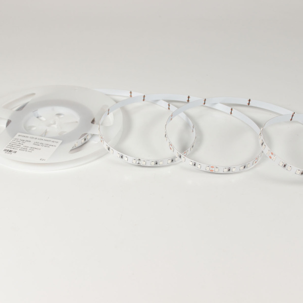 Светодиодная лента Standart Pro class, 2835, 120 led/m, 8mm, без скотча, blue, 24V, IP20, SL19