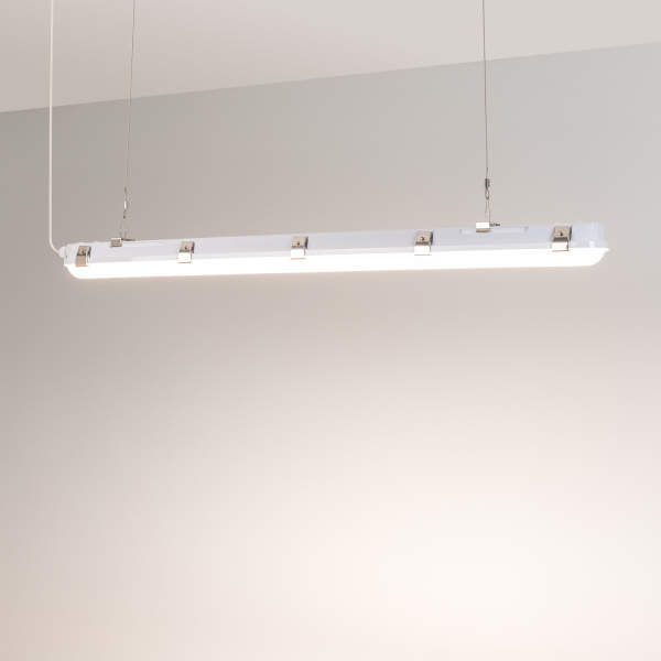 Светильник ALT-DALLAS-EMERGENCY-L1150-40W Day4000 (WH, 120 deg, 230V) (Arlight, IP66 Пластик, 5 лет)