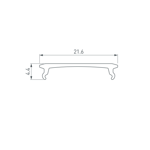 Экран SL-COMFORT-2542-2000 OPAL (Arlight, Пластик)