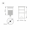 Светильник LTD-GROUND-R65-6W Warm2700 (SL, 24 deg, 230V) (Arlight, IP67 Металл, 3 года)