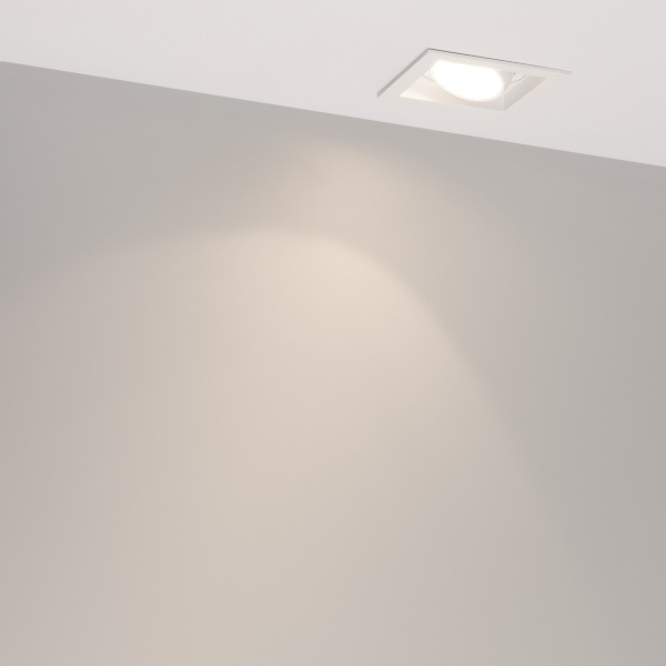 Светильник MS-VORTEX-BUILT-S90x90-12W Day4000 (WH-WH, 20 deg, 230V) (Arlight, IP20 Металл, 5 лет)