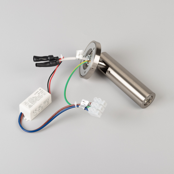 Светильник SP-READER-NB-R60-3W Warm3000 (NI, 20 deg, 230V) (Arlight, IP20 Металл, 3 года)