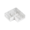 Коннектор угловой COB-MONO-10mm-2pin-STS-IP68 (Arlight, Прозрачный)