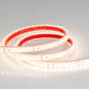 Лента RTW 2-5000PGS 24V Warm 2x (3528, 600 LED, LUX) (Arlight, 9.6 Вт/м, IP67)