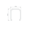 Экран ARH-WIDE-(B)-H20-2000 RRC Frost-PM (Arlight, Пластик)