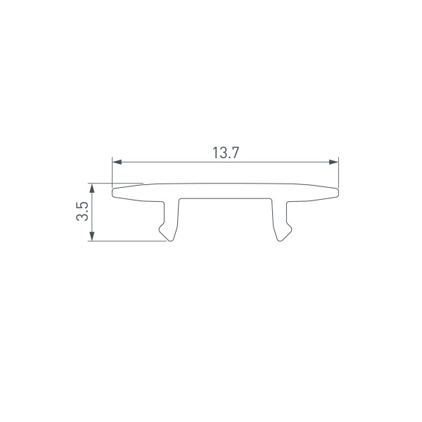 Экран SL-W9-F-2000 OPAL (Arlight, Пластик)