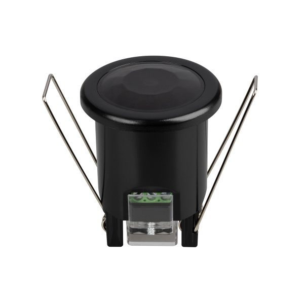 Датчик движения NAVE-PIR-BUILT-R50-400W-BK (230V, 0.6A, MINI, IP20) (Arlight, Пластик, 5 лет)