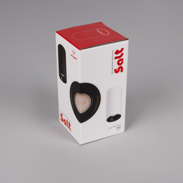 Светильник SP-SALT-R75-15W Day4000 (BK, 40 deg, 230V) (Arlight, IP54 Металл, 5 лет)